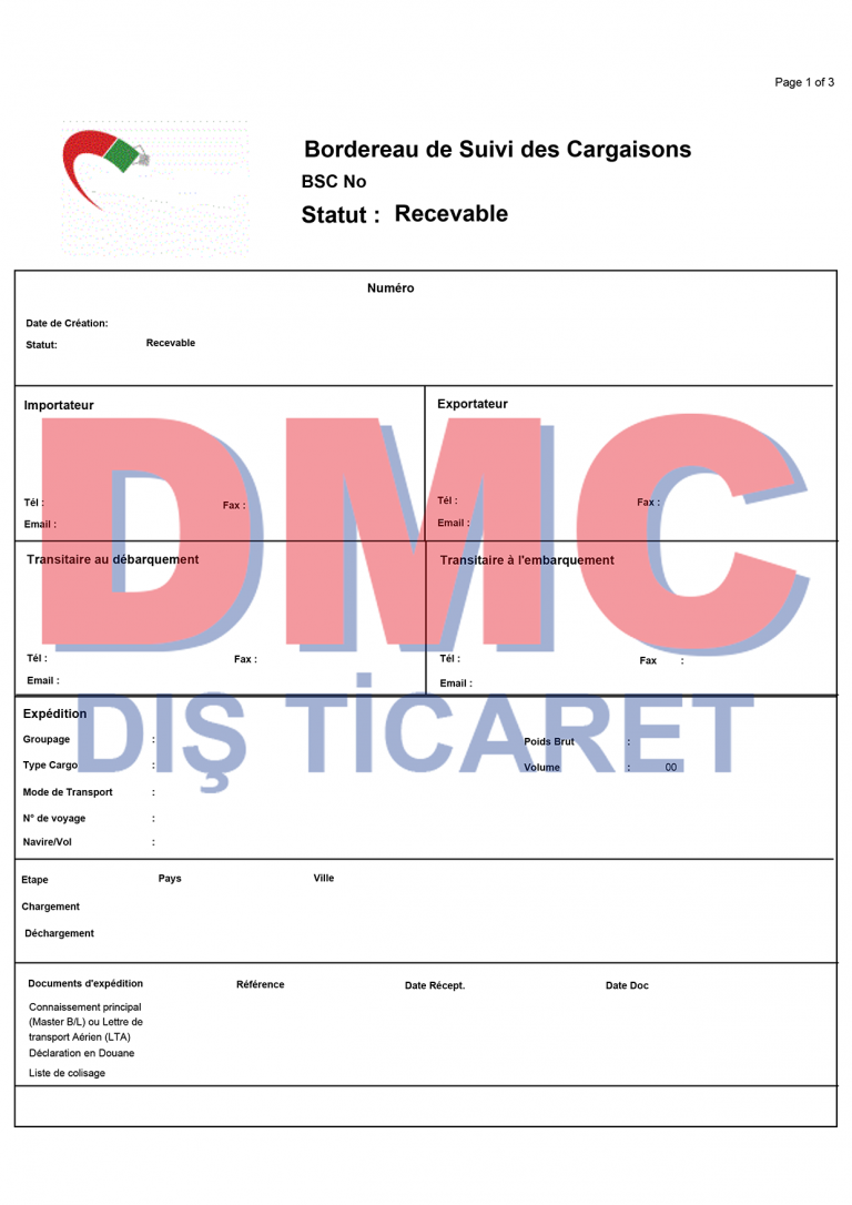 DMC Dış Ticaret » Madagascar BSC